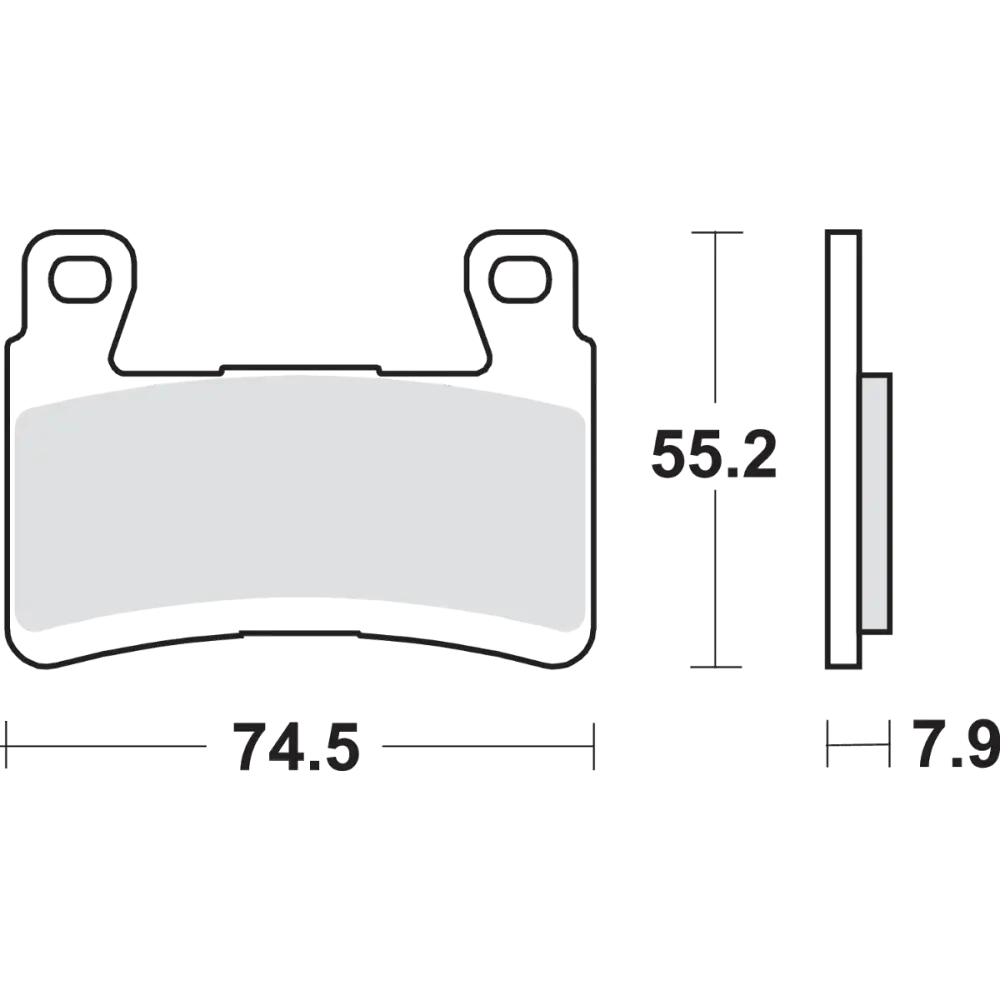 SBS HS Brake Pads - Kawsasaki - 894HS 894HS