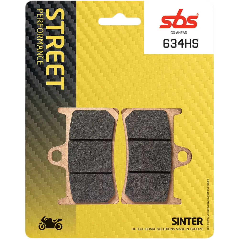 SBS HS Brake Pads - Yamaha - 634HS 634HS