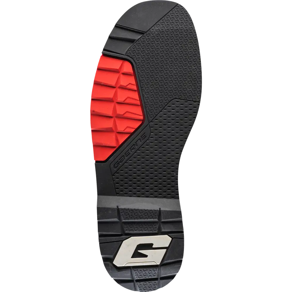 Sg 22 Boot Sole Pair Black/Red Sz 10