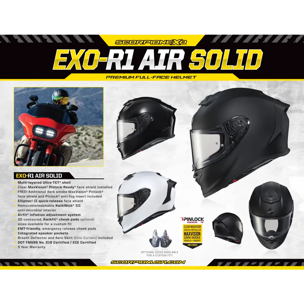 Silent Seller R1 Air Helmet 8.5 X 11 (20 Ct.)