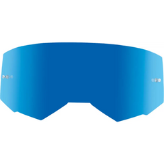 Single Lens W/Post Adult Blue Mirror/Smoke