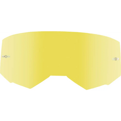 Single Lens W/Post Adult Gold Mirror/Smoke