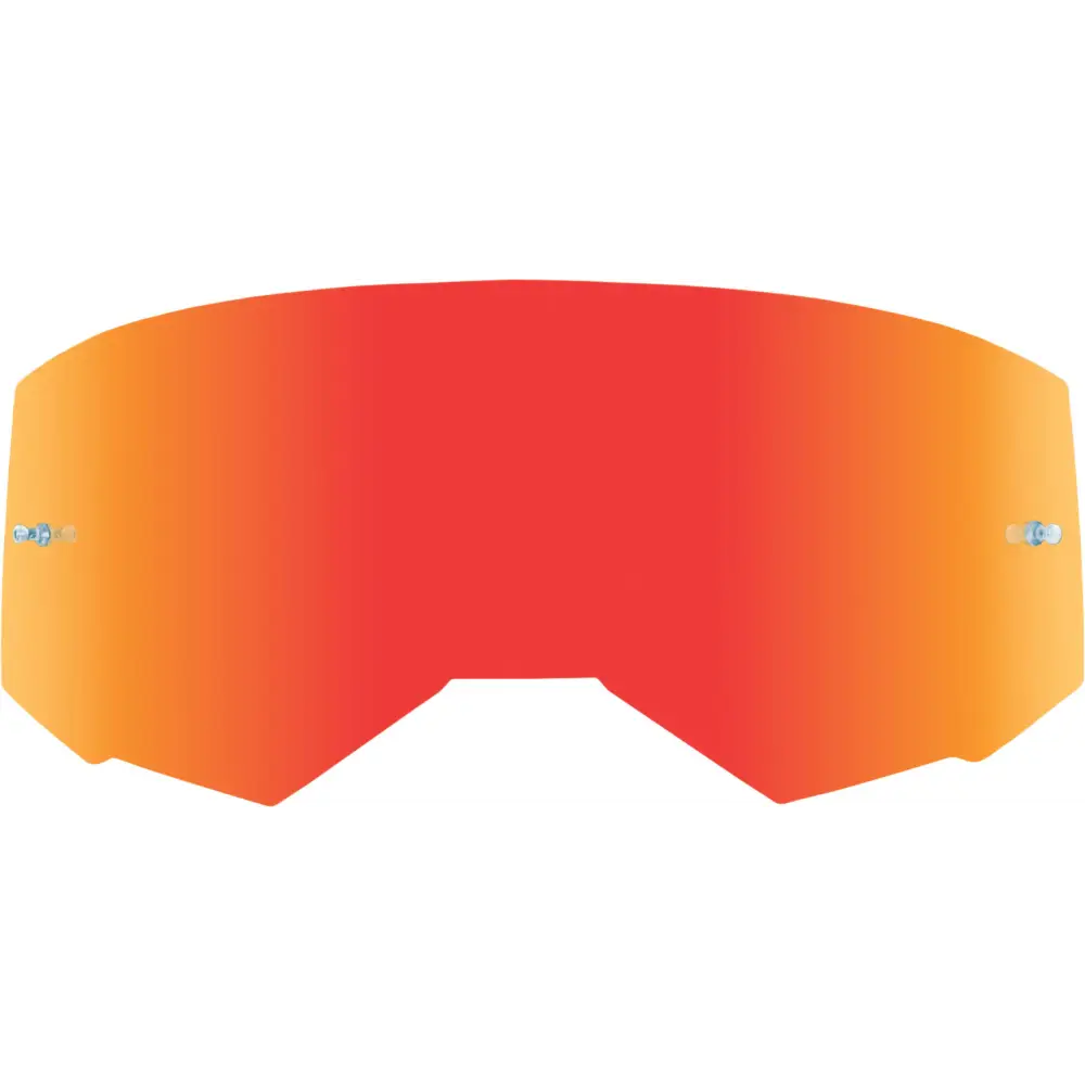 Single Lens W/Post Adult Red Mirror/Smoke