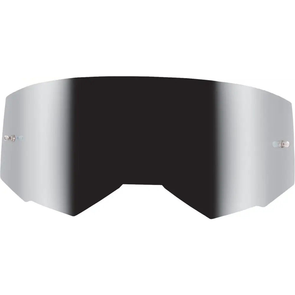 Single Lens W/Post Adult Silver Mirror/Smoke