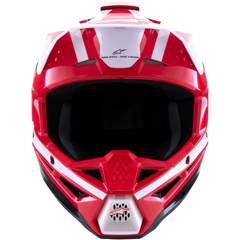 Sm3 Heat Helmet Red/White/Black Glossy Md