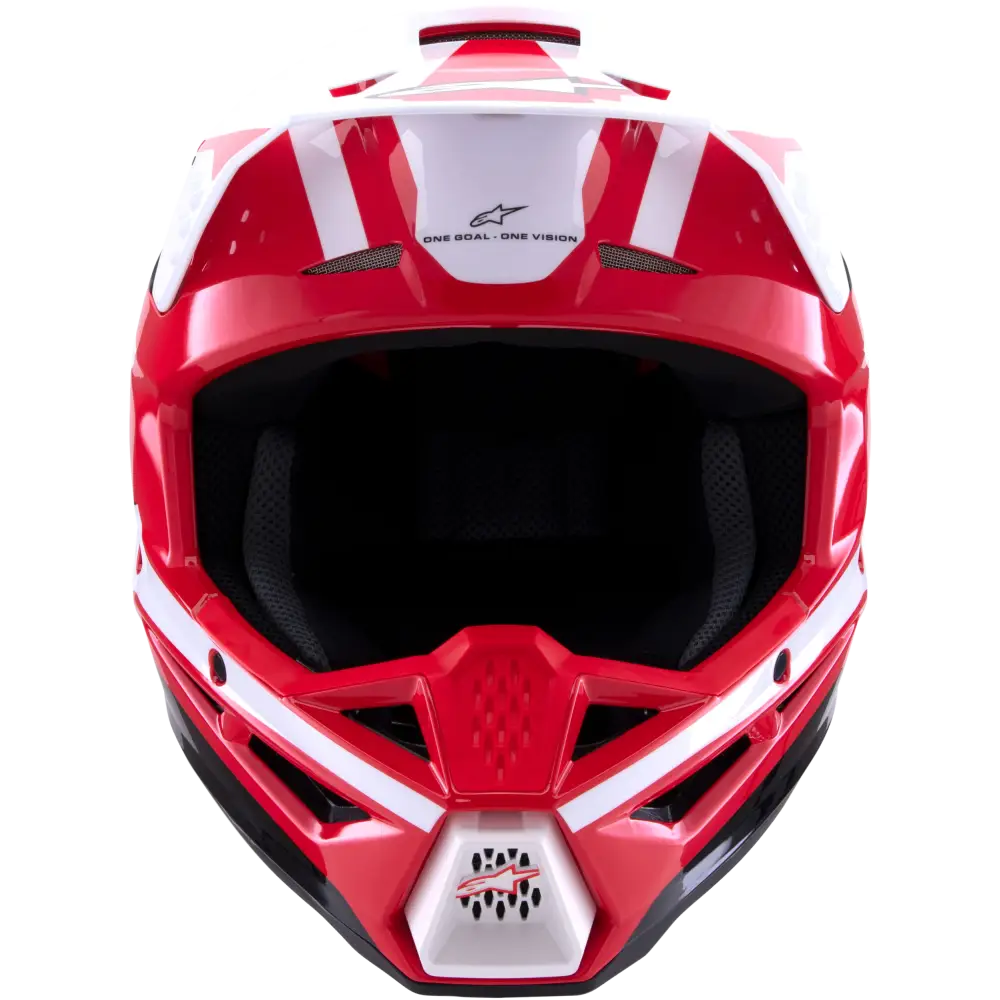 Sm3 Heat Helmet Red/White/Black Glossy Xl