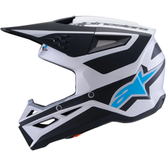 Sm3 Heat Helmet Silver/Blue/Black Matt 2x