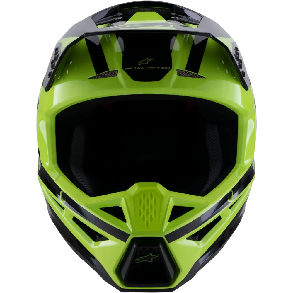 Sm3 Heat Helmet Yellow Fluo/Black Glossy 2x