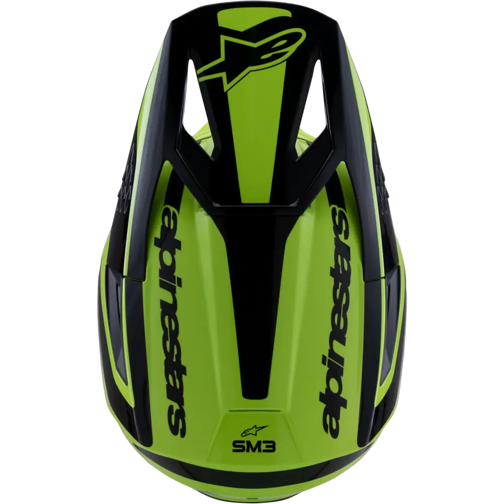 Sm3 Heat Helmet Yellow Fluo/Black Glossy Sm