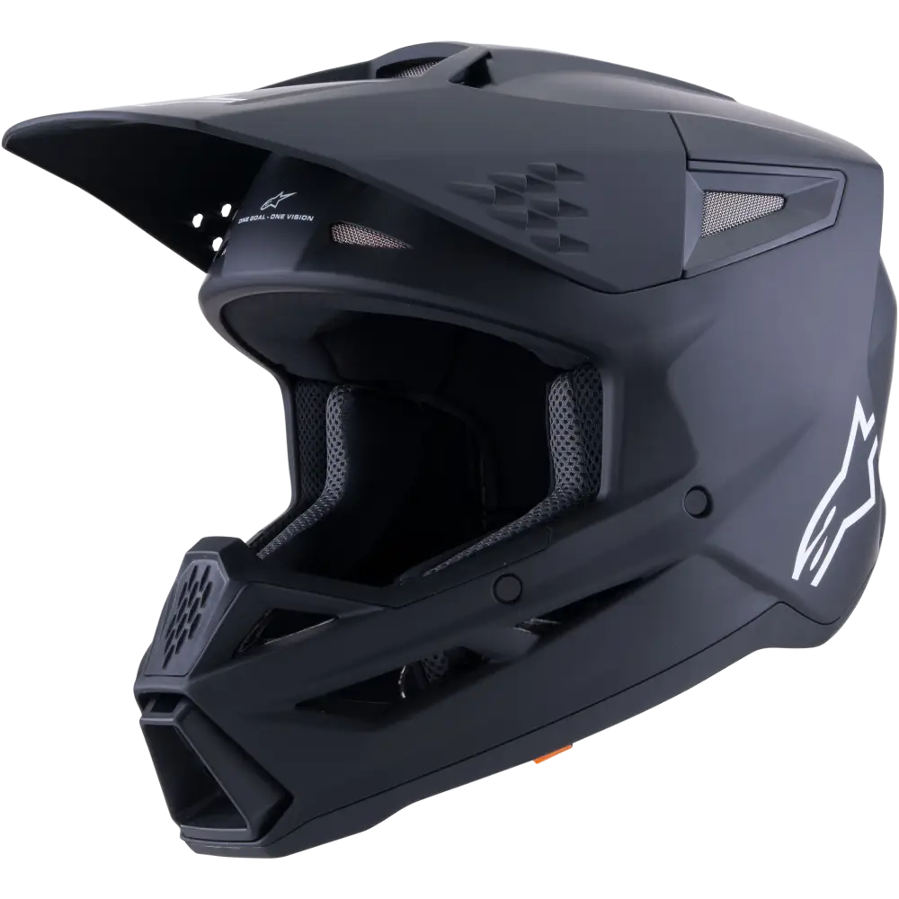 Sm3 Solid Helmet Black Matt Xs