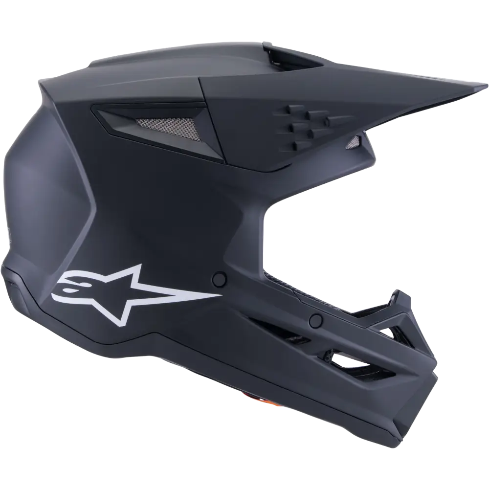 Sm3 Solid Helmet Black Matt Xs
