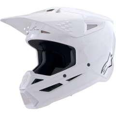 Sm3 Solid Helmet White Glossy 2x
