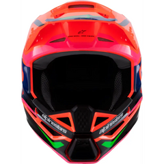 Sm3 Youth Deegan Helmet Orng Flo/Prpl/Pnk Fluo Ys