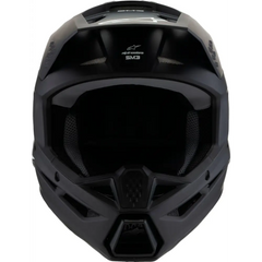 Sm3 Youth Solid Helmet Black Matte Ys