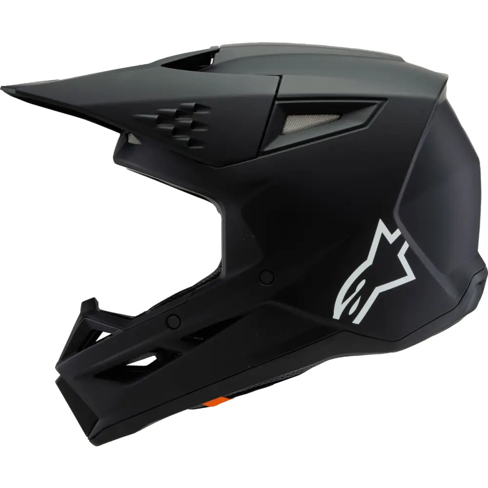 Sm3 Youth Solid Helmet Black Matte Ys
