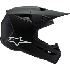 Sm3 Youth Solid Helmet Black Matte Ys