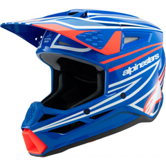 Sm3 Youth Wurx Helmet Blue/Red/Wht/Blk Ym