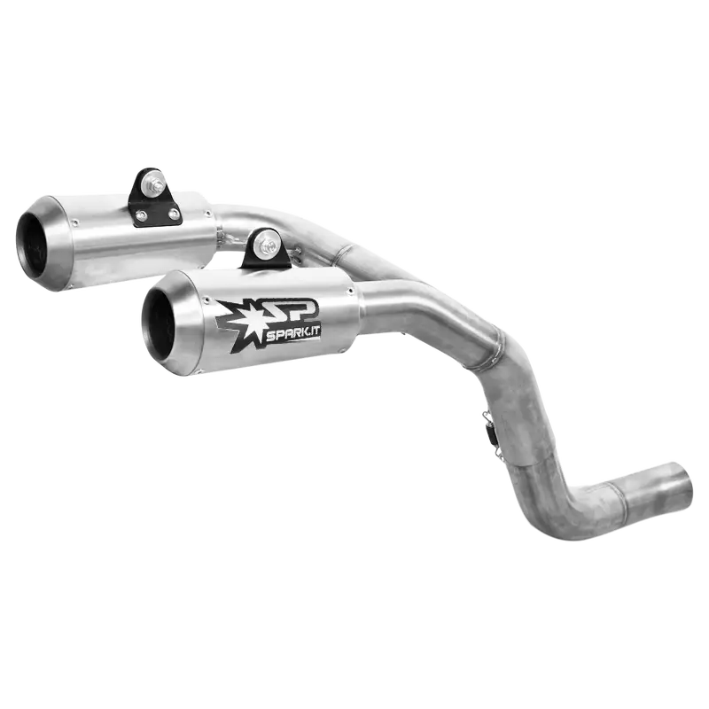 Spark Italy Ducati Monster 1200 R (16-17) HM "Slip-On" Titanium