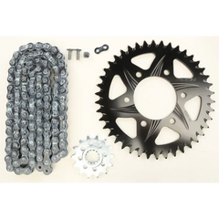 Sprocket/Chain Kit Stl/Alu 14/42t Blk Rx3 520 108l Blk