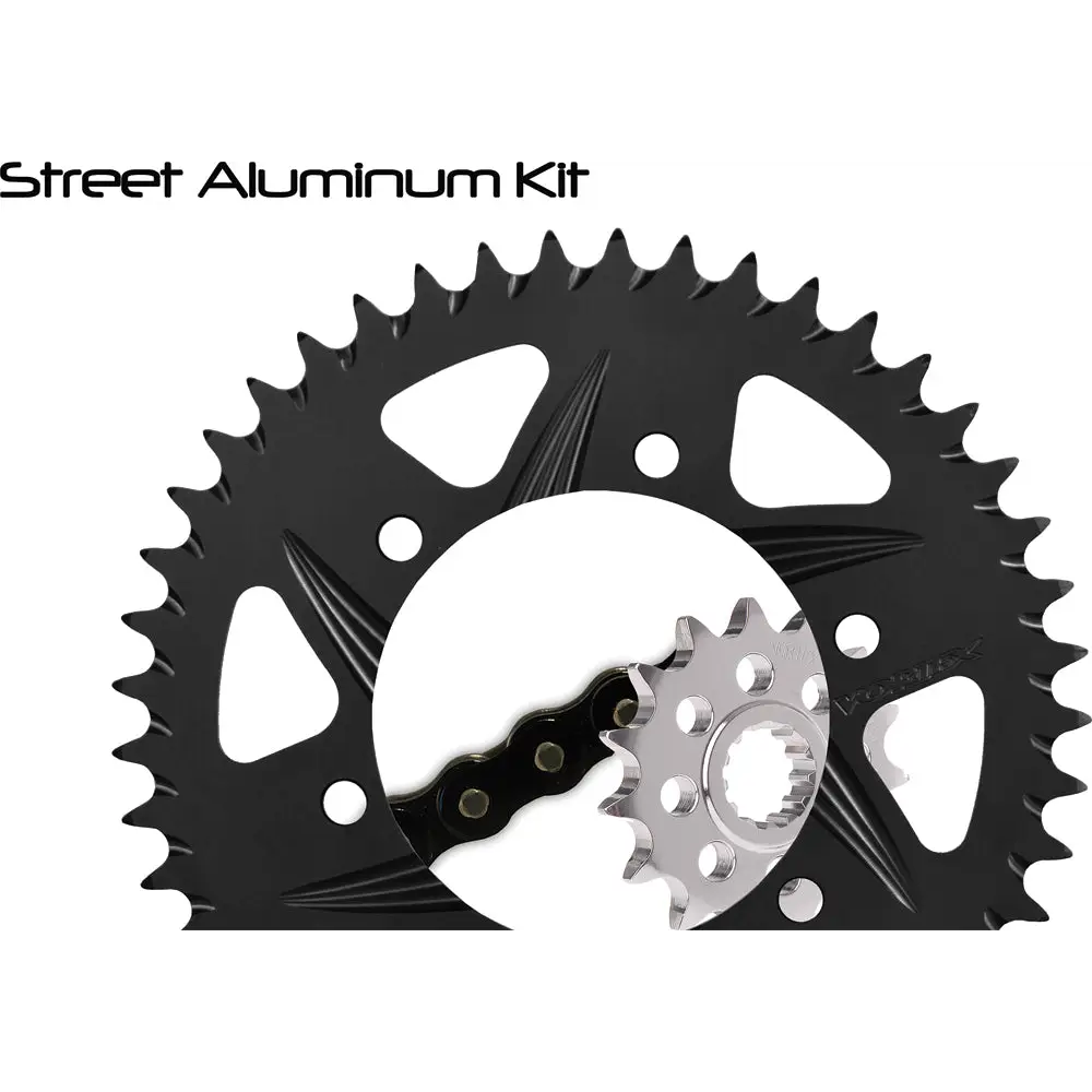 Sprocket/Chain Kit Stl/Alu 15/41t Blk Rx3 520 114l Blk