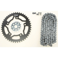 Sprocket/Chain Kit Stl/Stl 16/45t Sil Rx3 520 110l Blk