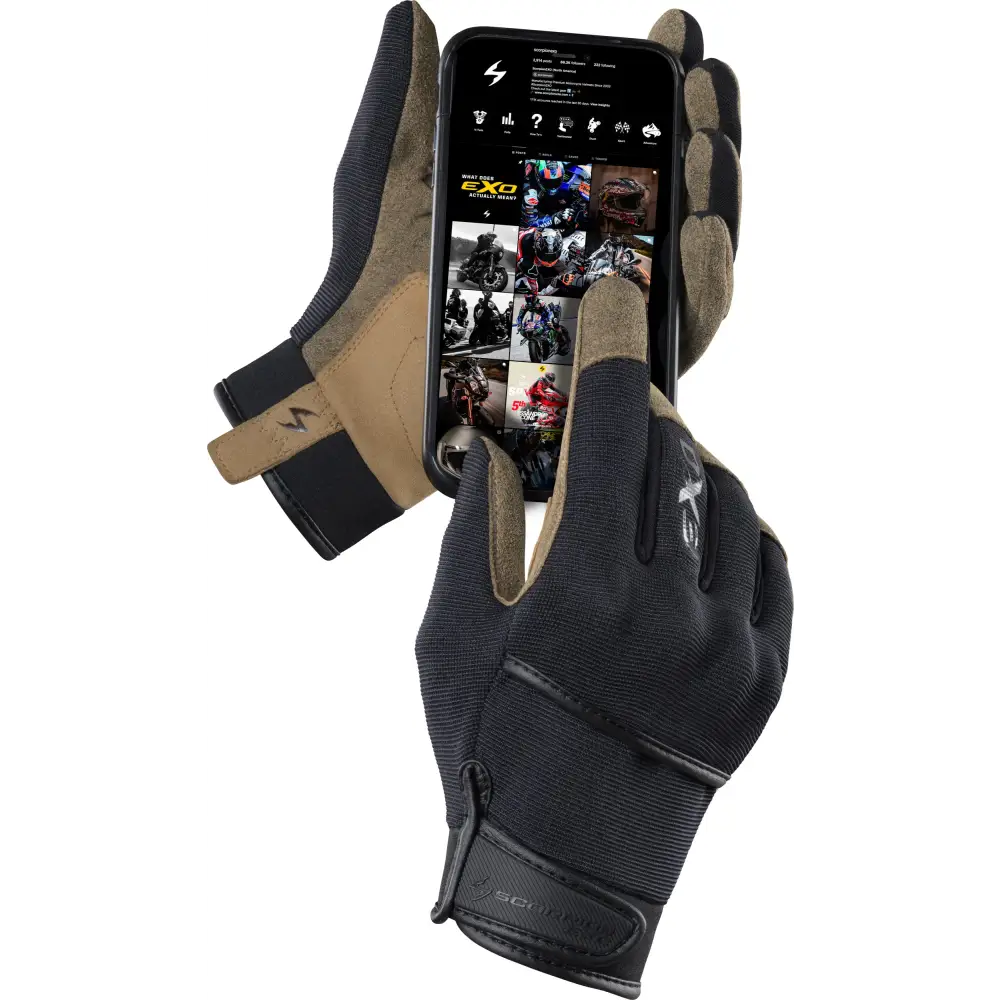 Stealth Grip Gloves Black Md