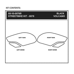 STOMPGRIP Traction Kit - Black - Triumph 55-10-0078B