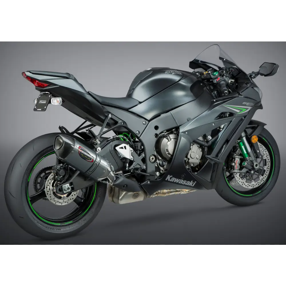 Street Alpha Slip On Exhaust Ss Ss Cf