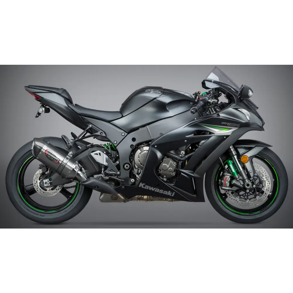 Street Alpha Slip On Exhaust Ss Ss Cf