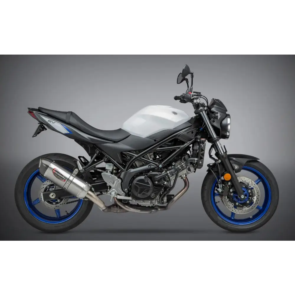Street Alpha Slip On Exhaust Ss Ss Cf