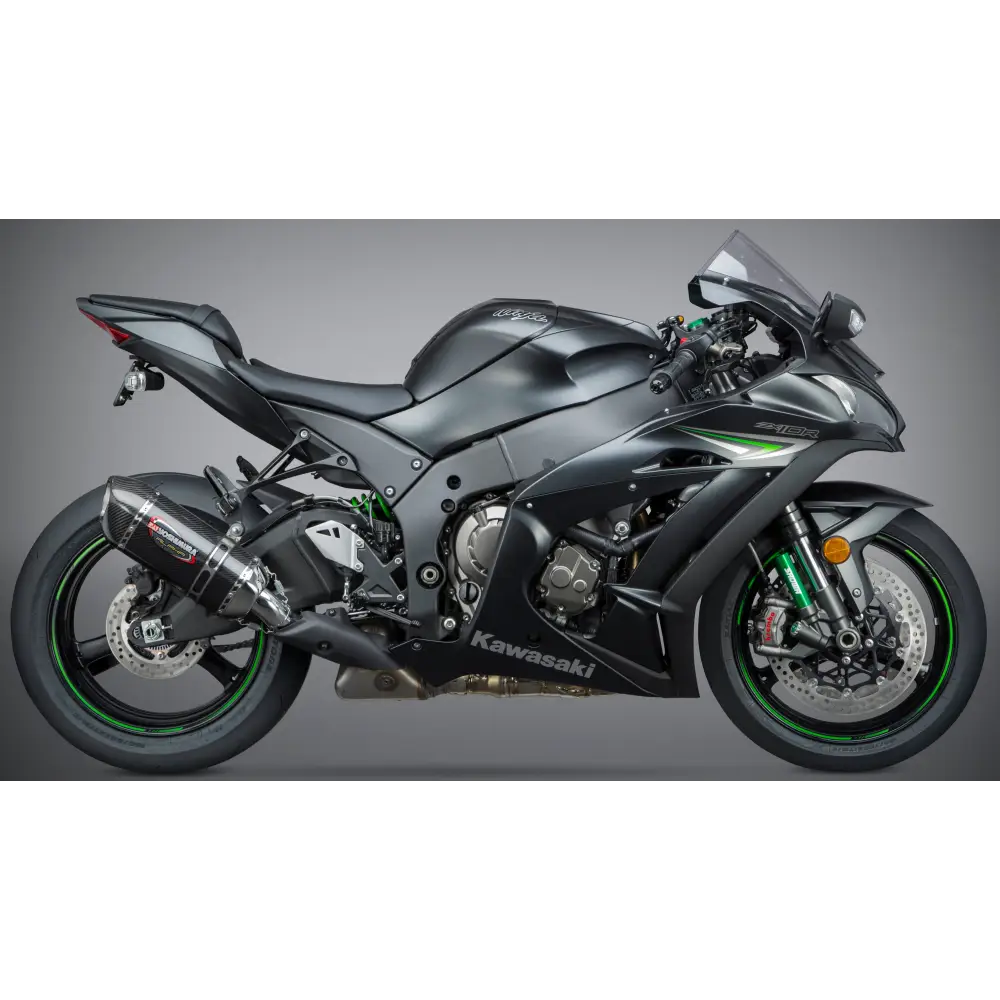 Street Alpha Slip On Exhaust Ss Cf Cf