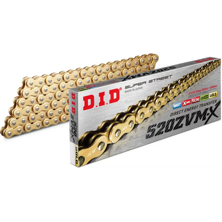 Super Street 520zvmxg 110l X Ring Zvmx Series Gold 690-42110