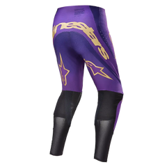 Supertech Le Champ Pants Ultraviolet/Gold/Black Sz 40