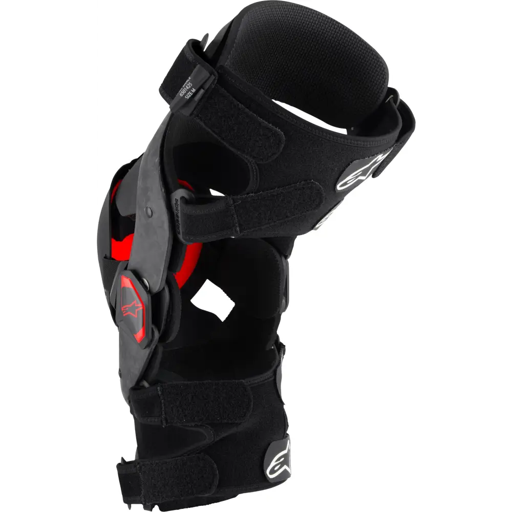 Supertech Rk 10 Plasma Knee Brace Black/Red Xl