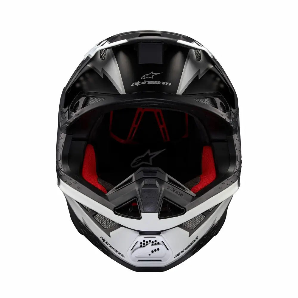 Supertech S M10 Ampress Helmet Black/White Matt Sm