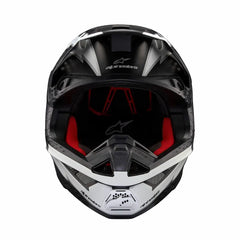 Supertech S M10 Ampress Helmet Black/White Matt Xs