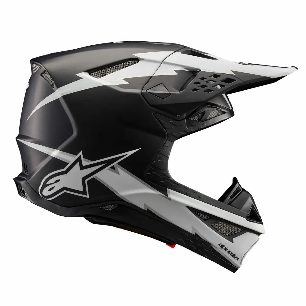 Supertech S M10 Ampress Helmet Black/White Matt Xs