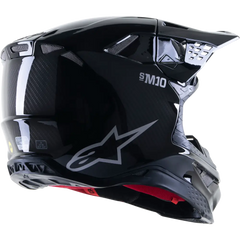 Supertech S M10 Solid Helmet Black Glossy/Carbon Sm