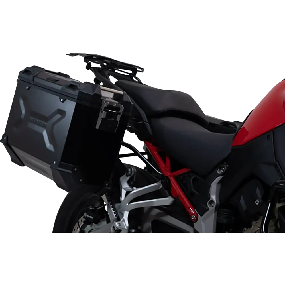 SW-MOTECH Adventure Luggage System - Black - Ducati Multistrada V4 '21-'24 ADV.22.822.75100/B