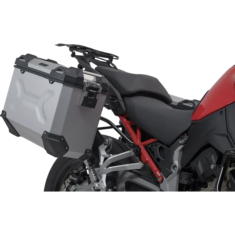 SW-MOTECH Adventure Luggage System - Silver - Ducati Multistrada V4 '21-'24 ADV.22.822.75100/S