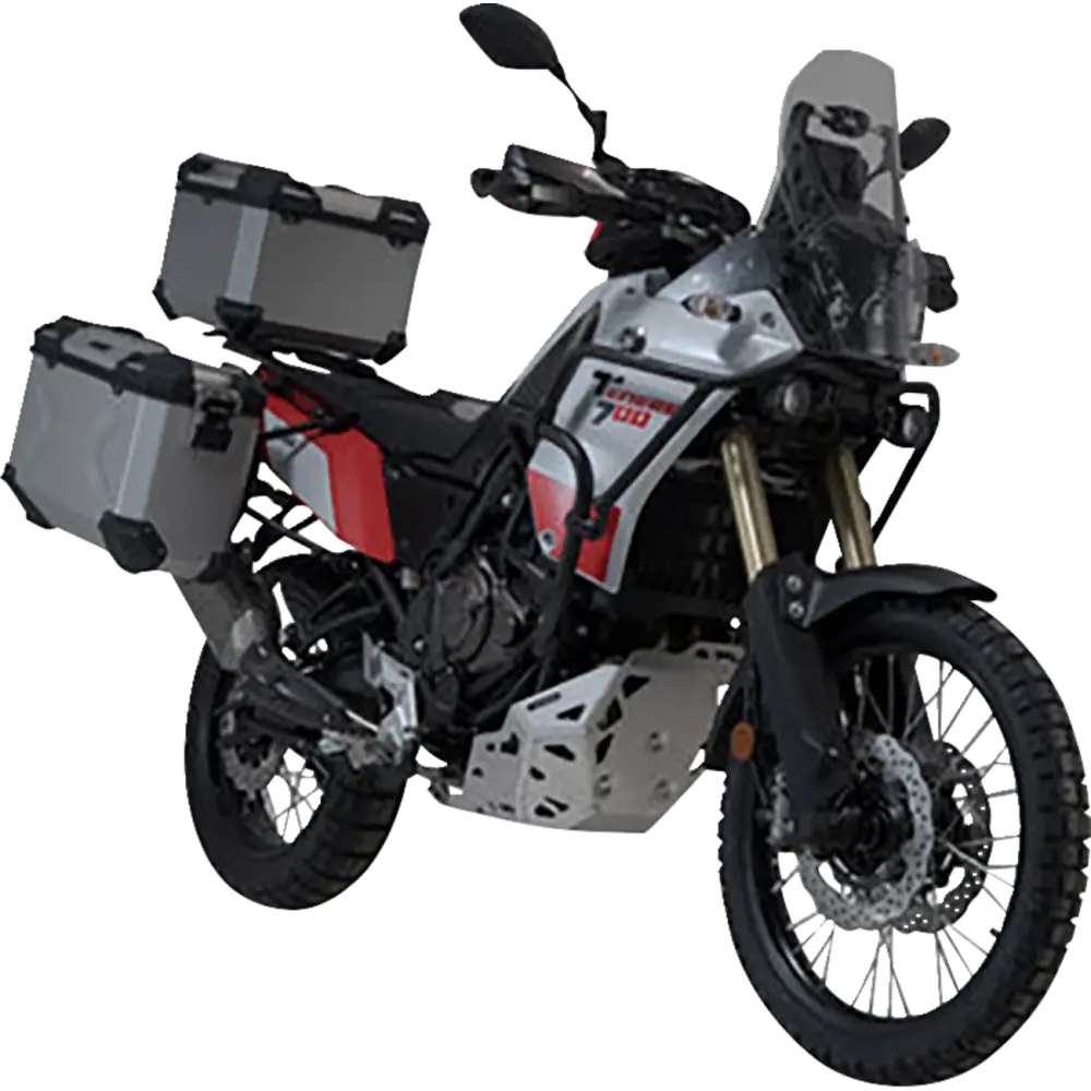 SW-MOTECH Adventure Luggage System - Silver - Yamaha Tenere 700 '21-'24 ADV.06.799.75002/S