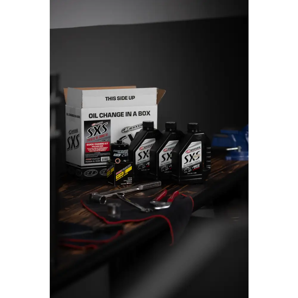 Sxs Quick Change Kit 10w50 With Black Oil Filter
