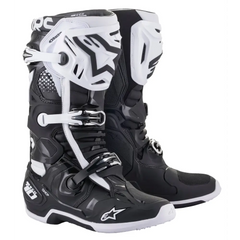 Tech 10 Boots Black/White Sz 08