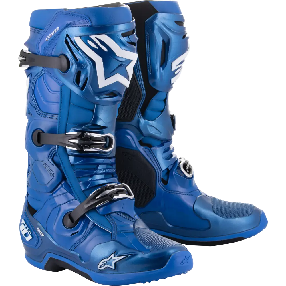 Tech 10 Boots Blue/Black Sz 7