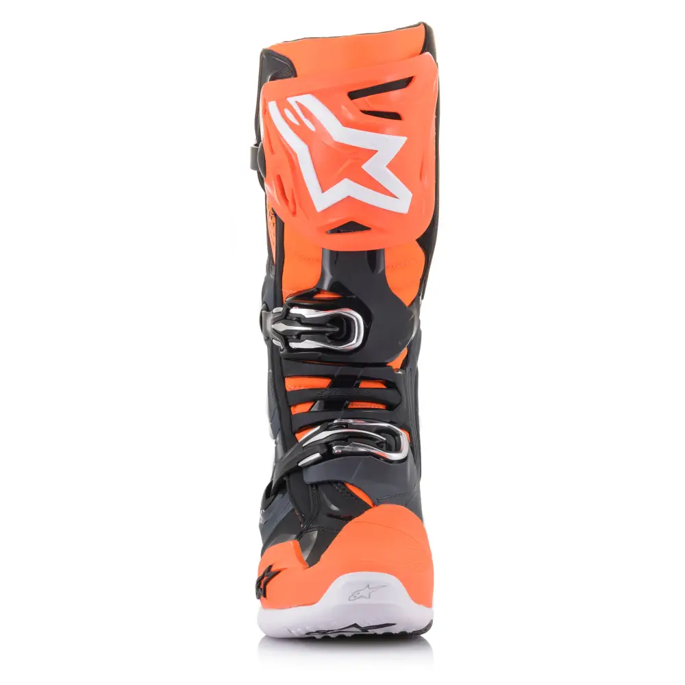Tech 10 Boots Cool Grey/Orange Fluo Sz 09