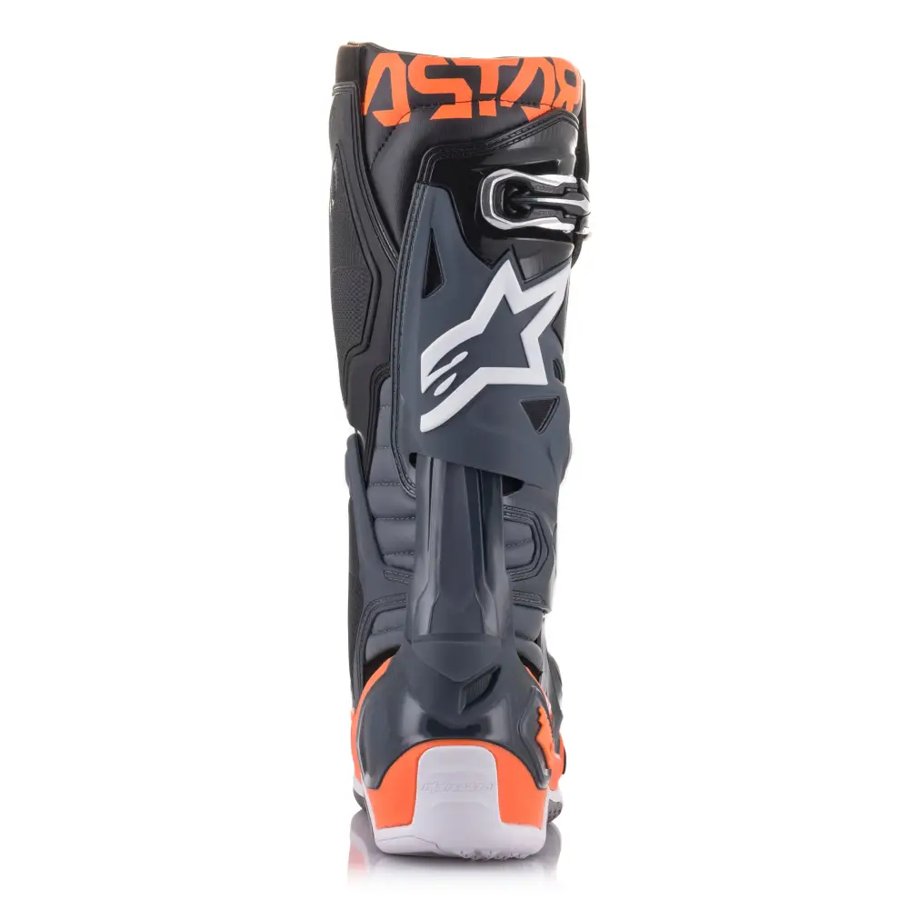 Tech 10 Boots Cool Grey/Orange Fluo Sz 09