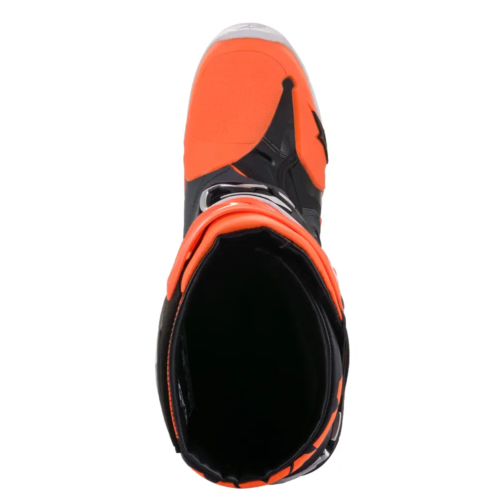 Tech 10 Boots Cool Grey/Orange Fluo Sz 09
