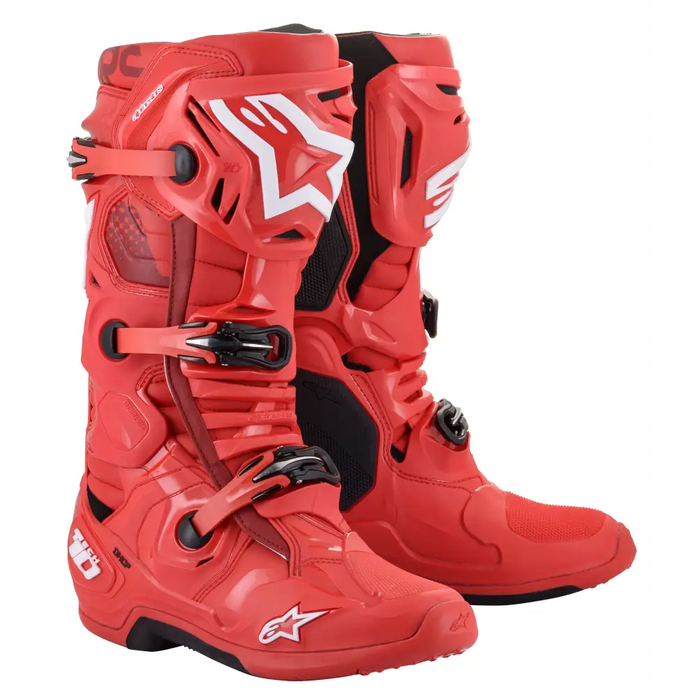 Tech 10 Boots Red Sz 07