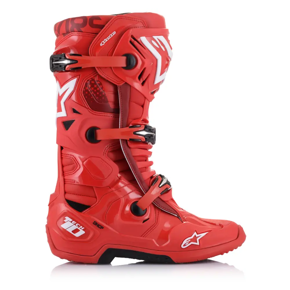 Tech 10 Boots Red Sz 07