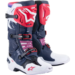 Tech 10 Supervented Boots Night Nvy/Wht/Rainbow Sz 7